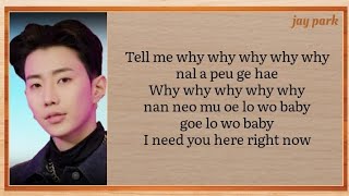 JAY PARK quotWhyquot Lyrics [upl. by Ert]