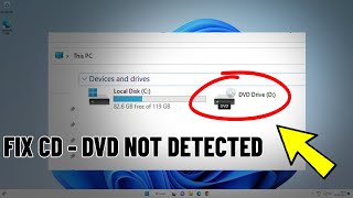 Fix CDROM  DVD Drive is Missing in Windows 11  10  87  How To Solve cd dvd drive Not Showing 💿 [upl. by Olimac253]