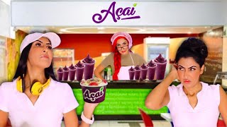 BRUNA E JACIARA NA CANTINA O AÇAÍ [upl. by Calvin]