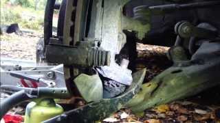 How to open stuck ball joint using Torch heat Toyota Corolla Years 1996 to 2007 [upl. by Ayanad]