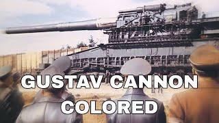 Gustav cannon Colored footage Full HD [upl. by Anot]