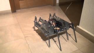 Walking Robot Project  Klann Mechanism [upl. by Ecnarretal]