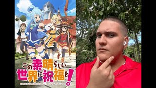 Reacting to fantastic dreamer by Machico  Konosuba Opening 1 [upl. by Ahsuatal]