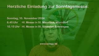 quotErklär mir das Kirchenjahrquot  32 Sonntag im Jahreskreis 10 November 2024 [upl. by Landing643]