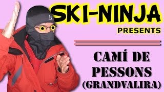 SkiNinja  Camí de Pessons Grandvalira AD [upl. by Joelly]