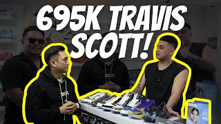 PINAKYAW NATIN ANG TRAVIS SCOTT SHOES SA FLIP PHENOMENAL SOLE SALAMAT DANE GROSPE [upl. by Alba791]