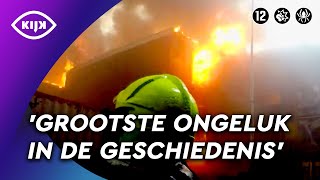 EXPLOSIEVE DREIGING door HEFTIGE BRAND haven Vlaardingen  Als de Brandweer  KIJK [upl. by Faxon]