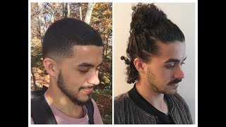 One year curly hair growth  TIMELAPSE [upl. by Ahsilram]