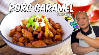 Comment faire du porc caramel vietnamien facilement  Le Riz Jaune [upl. by Atiuqram458]