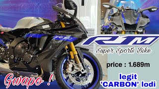 2022 Yamaha R1M  Super Sports Bike Walk around  Full Tagalog Detailed Review Price amp Specs [upl. by Anema576]