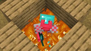 Burning Players Alive In Hive Skywars [upl. by Ajad]