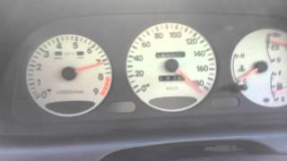 4AGE 20V BT 5Speed Run 0180 KMH with LPG  AE101 [upl. by Nirroc]