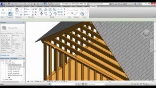 Autodesk Revit Gable Roof Part 2 [upl. by Ymaral121]