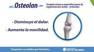 Osteolan Regeneración osteoarticular [upl. by Sirac]