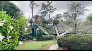 Aiken Co seeing lots of hurricane damage [upl. by Marcy955]