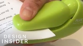 Stapler Can Fasten Paper Without Any Staples [upl. by Patrizius]