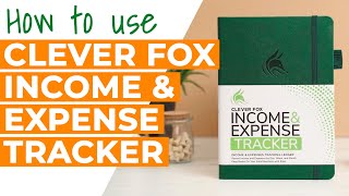 How to Use the Clever Fox Income amp Expense Tracker [upl. by Lemert]