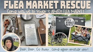 COME SHOP WITH ME AT YODERS AMISH FLEA MARKET amp CRAFT SHOW FOR FINDS [upl. by Bilat785]