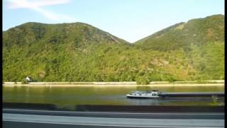 Rheintal  Impressionen aus dem Zug zwischen Bingen und Koblenz  Rhine Valley by train [upl. by Irolam]