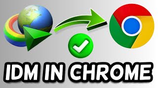 How to add IDM extension in Google Chrome [upl. by Eigla]