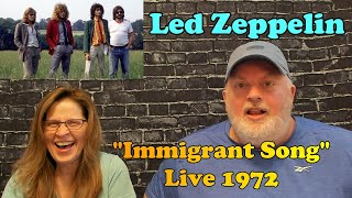 Reaction to Led Zeppelin quotImmigrant Songquot Live 1972 [upl. by Oryaj285]