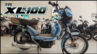 TVS XL100 2024 walkaround tvsxl100 tvsxl xl100 vlog viral [upl. by Johansen]