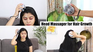 Head Massager that Massages amp Promotes Hair Growth  AGARO Rechargeable Scalp Massager [upl. by Imoian]