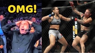 Cris Cyborg vs Amanda Nunes UFC 232 Funny Reactions [upl. by Ellerud255]