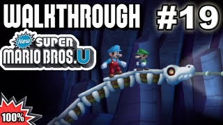 New Super Mario Bros U 100 Multiplayer Walkthrough  Part 19 [upl. by Gasparo]