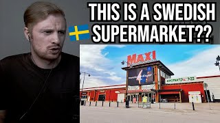 Reaction Swedish Supermarket ICA Maxi [upl. by Na]