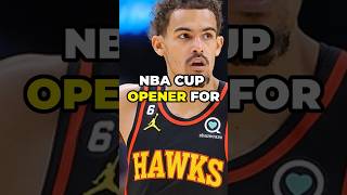 Atlanta Hawks took down the Boston Celtics in an EPIC NBA Cup showdown shorts [upl. by Ahsikin]