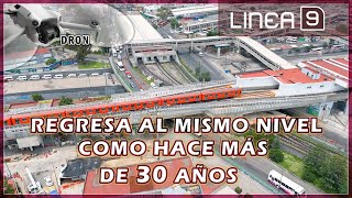 Línea 9 del metro vuelve el servicio del tramo PantitlánCiudad Deportiva CDMX [upl. by Annahael]