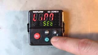 PYRADIA  Technical support series  WATLOW  How to change the temp unit from F to C [upl. by Ainwat]