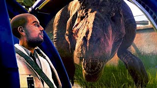 Deixei o TREX Com FOME Grandes PROBLEMAS  Jurassic World Evolution 41 PTBR [upl. by Atikam]