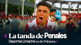 La tanda de penales y el ascenso de Deportes Limache  TNT Sports [upl. by Annaes]