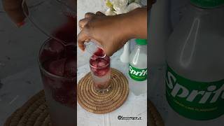 Zobo Mocktail youtubeshorts youtubecreatorcommunity shorts mocktail [upl. by Akessej]