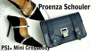 Proenza Schouler PS1 Mini Crossbody Bag Review  Whats in My Bag [upl. by Lin627]