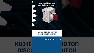 Automators Edge  Altech KU316N Series Motor Disconnect Switch [upl. by Saeger771]