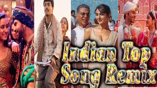 Most Viewed Bollywood Hindi Songs in YouTube 2024 remix trending bollywoodmusic newmusic [upl. by Arotahs826]