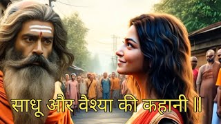 साधू और वैश्या की कहानी  sadhu or vaishya ki kahani  पाप और पुण्य की कहानी viralvideo trend [upl. by Barkley]