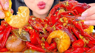 ASMR GIANT CRAWFISH BOIL🦞 EATING SOUNDS ASMR PHAN [upl. by Leirraj531]