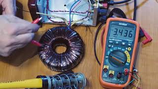 Toroidal Transformer  Custom Winding [upl. by Kolodgie]