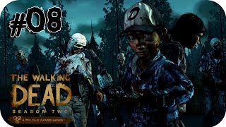 TWD 2  Huída entre zombies  Ep 08 The Walking Dead Season 2 [upl. by Petrick]