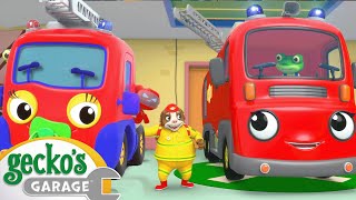 Firefighting Friends  Baby Truck  Geckos Garage  Kids Songs [upl. by Fancie826]