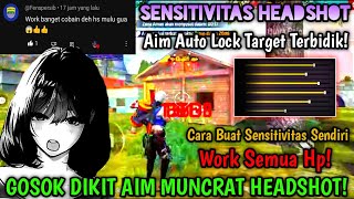 SERASA CHEATER TANPA DPI❗SENSITIVITAS FF AUTO HEADSHOT 2024 SETELAH UPDATE TERBARU  WORK ALL DEVICE [upl. by Astrid]