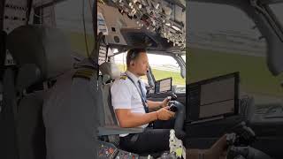 Takeoff with Pilot Marek Terzijsky from Milan 🚀✈️ LoveAviation❤ [upl. by Mintz]