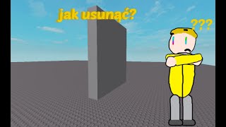 ROBLOX STUDIO TUTORIAL 1 jak usunąć zacienione ściany z twojej gry [upl. by Platto507]