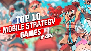 Top 10 Mobile Strategy Games of 2024 NEW GAMES REVEALED for Android and iOS [upl. by Athey]