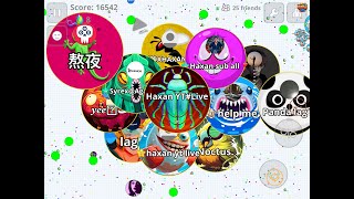 Agario live🔴Use HAXAN is LIVE 🔥destroying teams Ap southeast1 [upl. by Asirap]