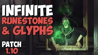 INFINITE RUNESTONESGLYPHS  Patch 111 Glitch  Witcher 3 Hearts of Stone [upl. by Lindahl901]